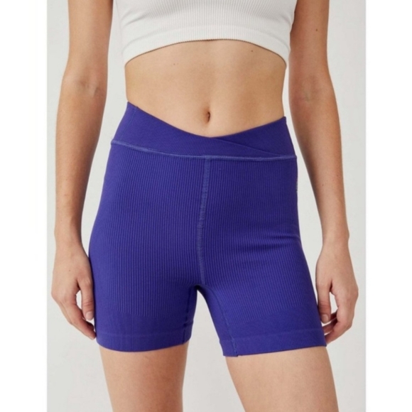 Free People Free Throw Short in Outerspace *FP038 MSRP $40 - Picture 2 of 13